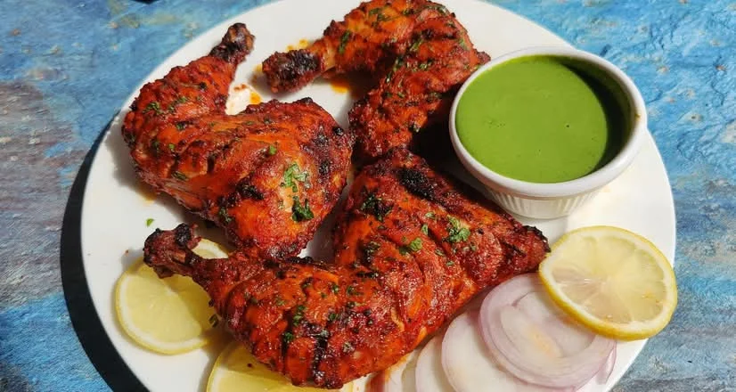 Tandoori Chicken at Elaichi-Family Restaurant in Calgary