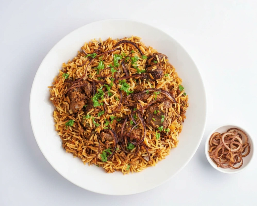 Traditional Biryani at Elaichi-Family Restaurant Calgary, AB